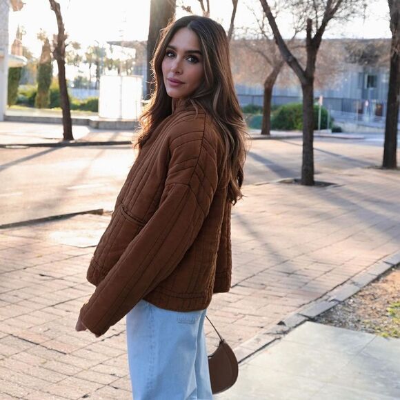 ZARA WASHED EFFECT QUILTED JACKET ZW COLLECTION - Picture 10 of 12